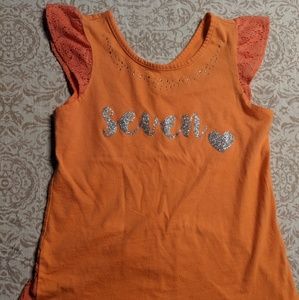 7 seven girls medium youth shirt